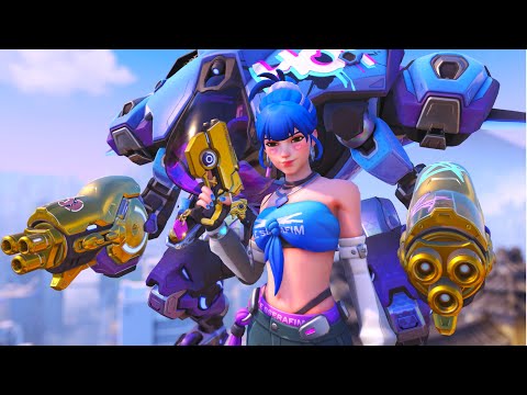 オーバーウォッチ　D.VA　Le Sserafim コラボ　クリアファイ NEW Fearless D.va Skin Showcase | Overwatch 2 x LE SSERAFIM - YouTube