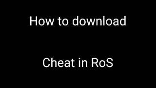 New Update Cheat (ROS) Teleport kill + Aimbot + Wallhack + External UNDETECTED 05/09/2018