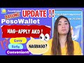 PESOWALLET LOAN UP TO 25,000 (BAGONG UPDATE)? NAG-APPLY AKO !! NAGBAGO NGA BA?