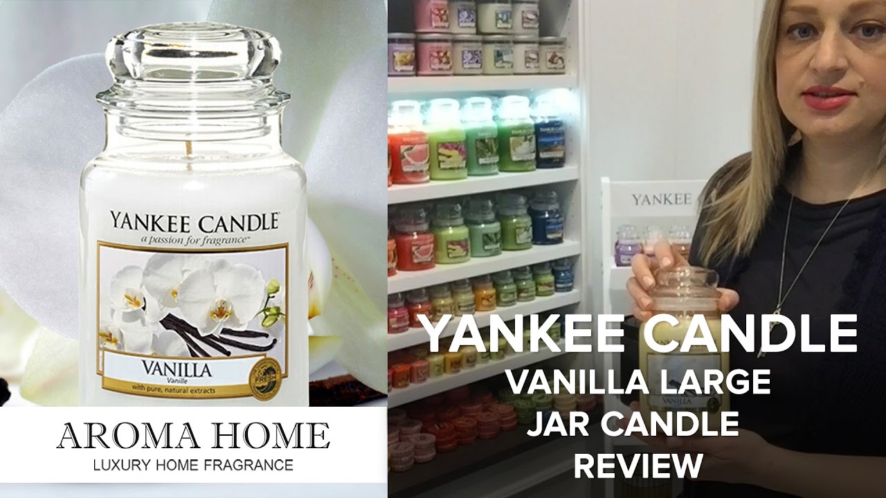 Yankee Candle Vanilla Large Jar Candle Review