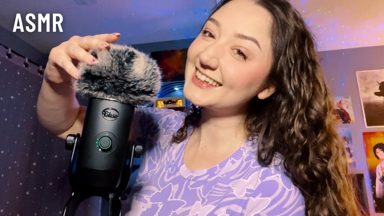 ASMR With My NEW MIC! Fast Tapping, Mouth Sounds & Hand Movements - YouTube