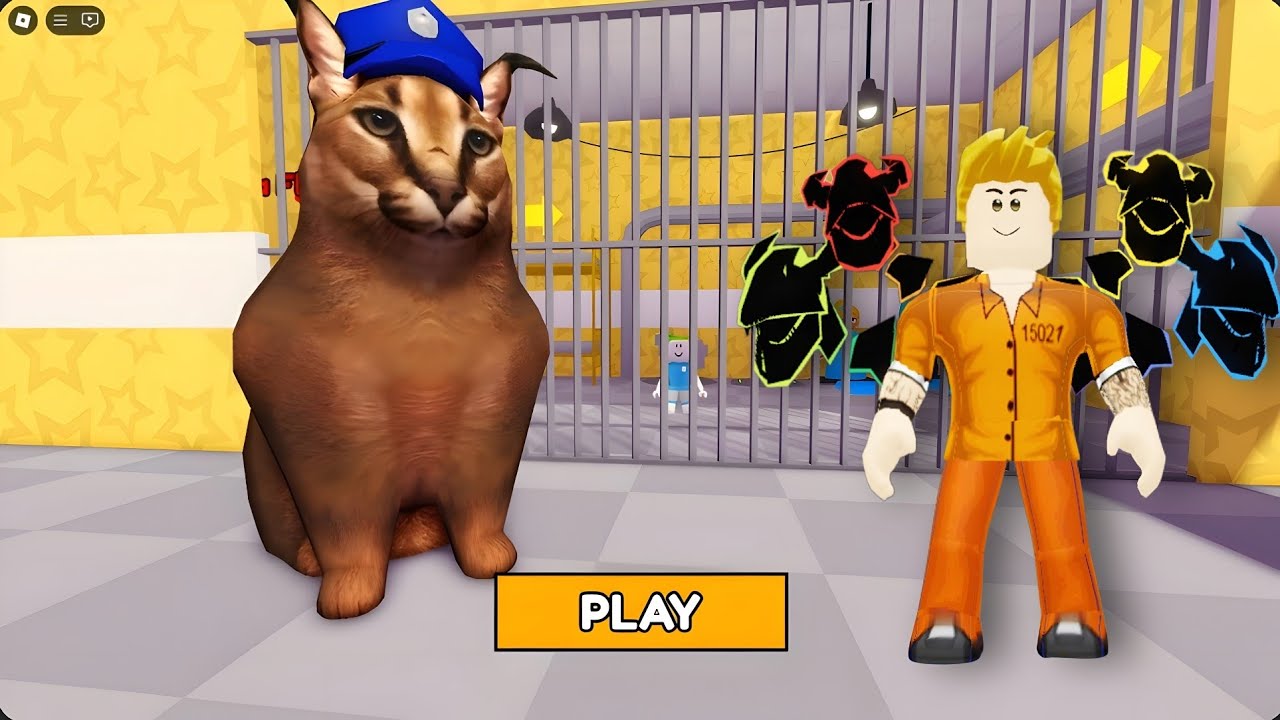 ROBLOX 😺 FLOPPA'S PRISON RUN! (OBBY)#roblox #scaryobby #robloxgameplay# ...