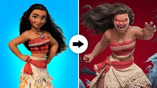 Moana Characters As Their Opposites