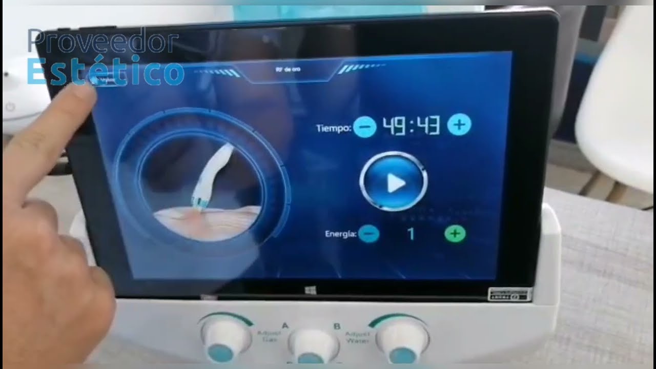 Instrucciones de Ensamble y Manejo Hydrafacial Multifuncional ICE BLUE PROVEEDOR ESTETICO