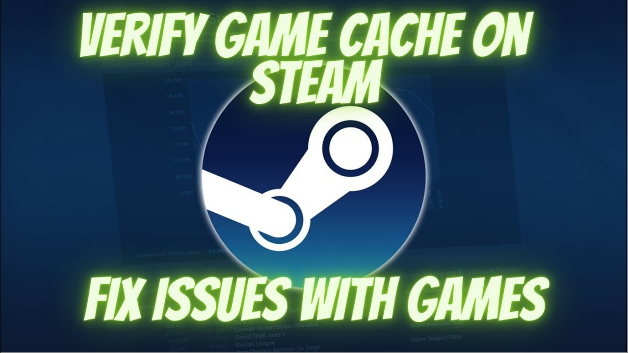 How To Verify Integrity Of Game Cache On Steam Tutorial Youtube