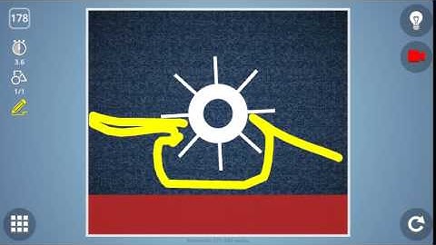 Check out how I solved level 178 in Brain It On! #BrainItOn