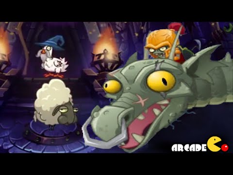 Plants Vs Zombies 2 Dark Ages: Part 2 FINALLY HERE Night 11 Walkthrough ...