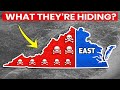 Why So Few Americans Live in Western Virginia Compared to Eastern Virginia