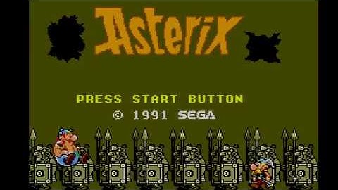 [Master System] Astérix Intro