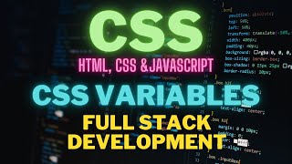 🔴 📚 CSS Variables ||   HTML, CSS, JavaScript || Code and Study with me || Day 31