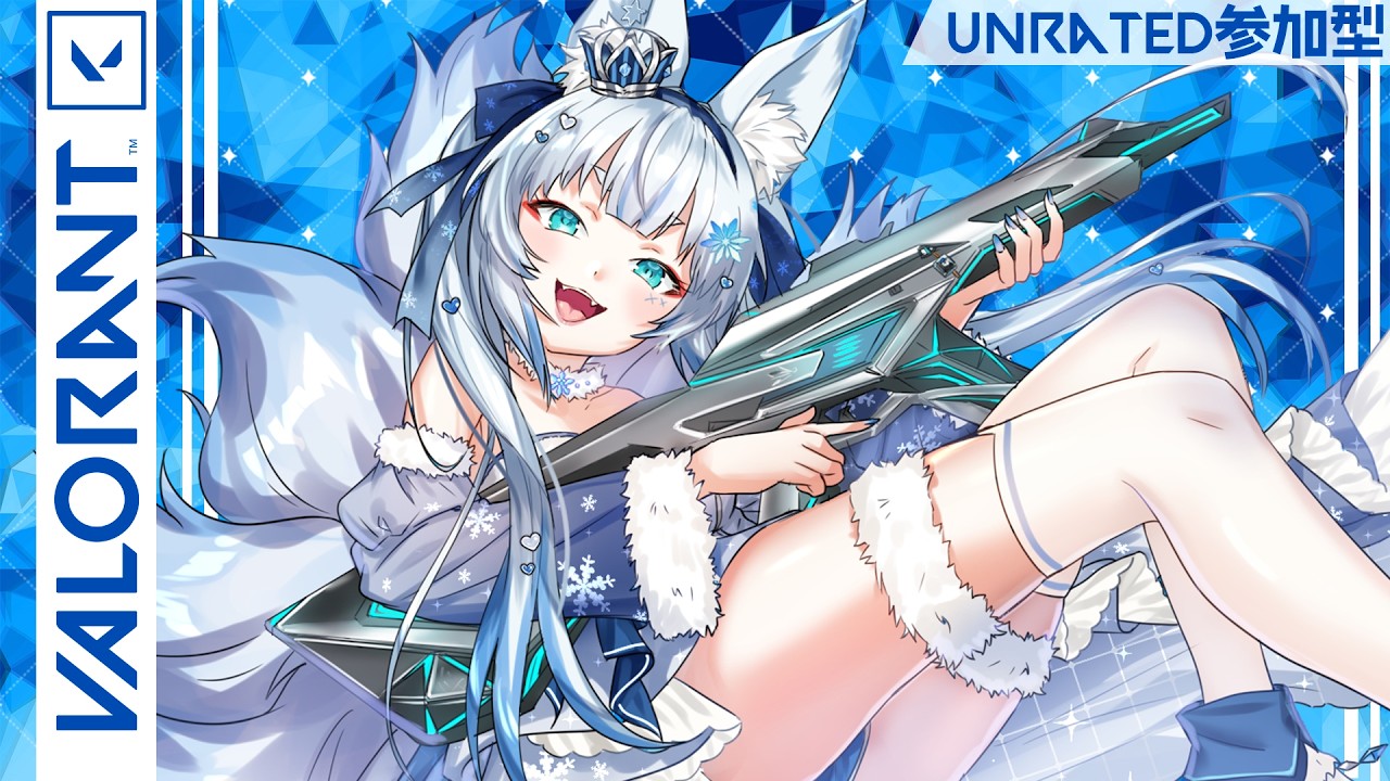 【VALORANT / 参加型】寝起きのアンレ🦊尖るなよ！【個人VTuber/Charm】