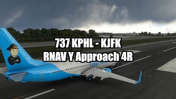 Boeing 737 Flight Tutorial: KPHL to KJFK (RNAV (GPS) Approach) | PMDG