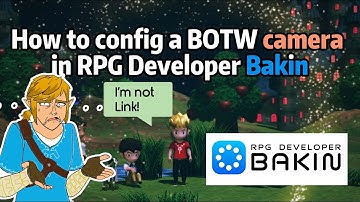 [Bakin Tutorial] How to config a Zelda BOTW camera in RPG Developer Bakin #rpg #indiedev