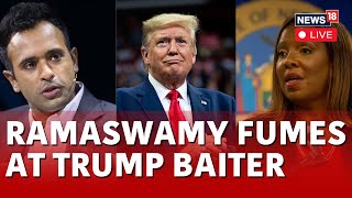 Vivek Ramamswamy LIVE | Vivek Ramaswamy Fumes At Trump Baiter | Donald Trump News LIVE | N18L