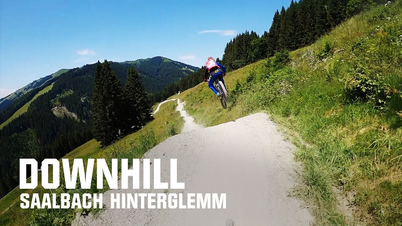Downhill in Saalbach Hinterglemm - YouTube