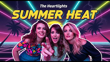 1980s Retro Pop Anthem | Synthwave Summer Love Song / The Heartlights - Summer Heat