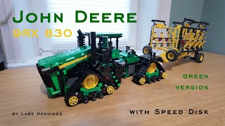 John Deere 9Rx 830 With Speed Disk Green Version