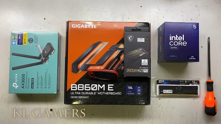 intel Core ULTRA 5 225 GIGABYTE B860M E msi Spatium M470PRO TECWARE AERO M TG ARGB Computer Build
