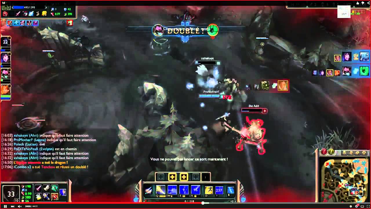 Coaching FR Gold IV : Lucian Adc