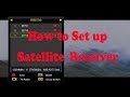How to set up your c300 c400 plus hybird android FTA satellite receiver S/S2