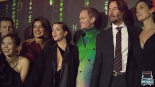 CINEMA BACKSTAGE THE MATRIX RESURRECTIONS US PREMIERE 2021