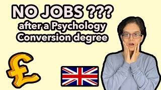 Job Search Challenges after a Psychology Conversion Degree in the UK🇬🇧🏴󠁧󠁢󠁳󠁣󠁴󠁿