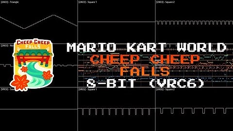 Mario Kart World - Cheep Cheep Falls (VRC6 Cover)
