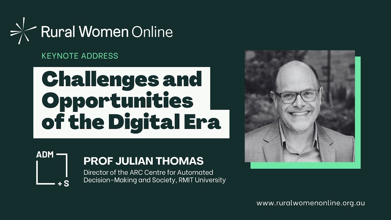Keynote Address: 'Challenges and Opportunities of the Digital Era ...