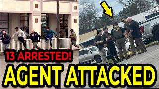 🚨Federal Agents Make Arrests At DMV — Suspect Attacks Agents!