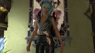 FFXIV - Ballroom Etiquette-Defeatist Attitude /slump (Female Viera)