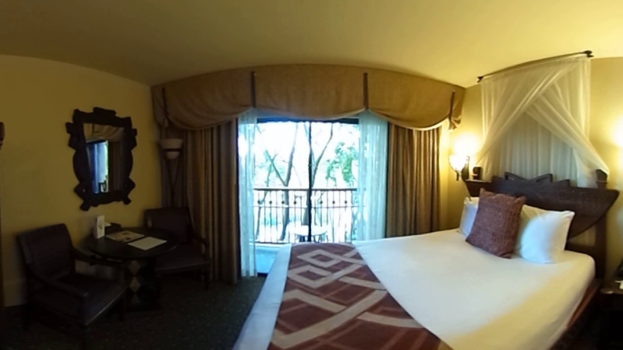 animal kingdom lodge pool view room tour