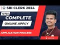 SBI Clerk Online Form  Fill Up 2024 Complete Application Process | SBI Clerk Online apply kese kare