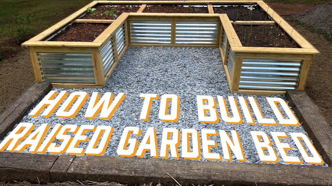 How To Build Raised Garden Beds Youtube