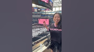 Blackpink in your area 🖤💖 made a little transition video before the concert #blackpink #deadline