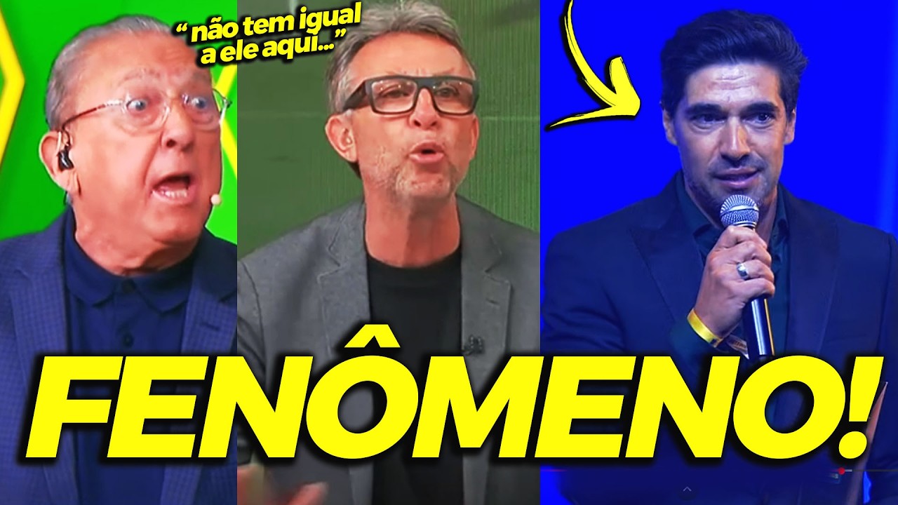 ABEL FERREIRA GANHA PRÊMIO! GALVÃO BUENO E NETO SE RENDEM AO TÉCNICO! 