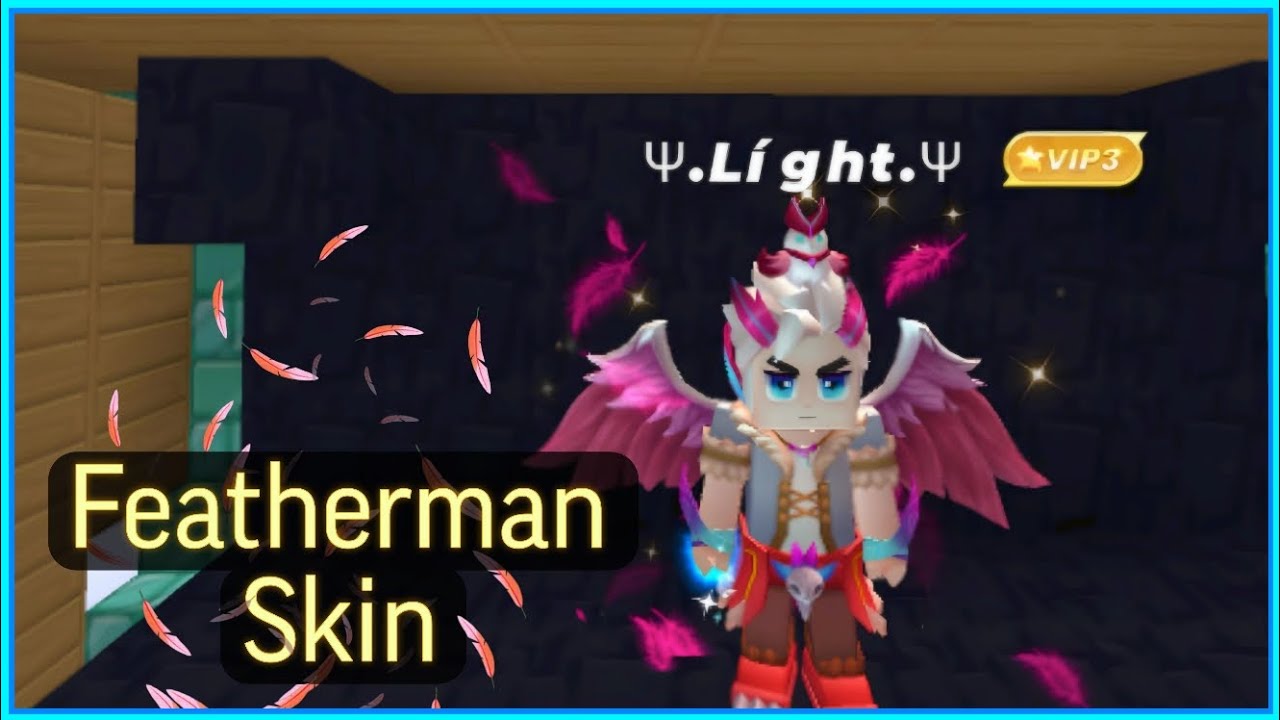 I got Featherman Skin!!! - Blockman GO