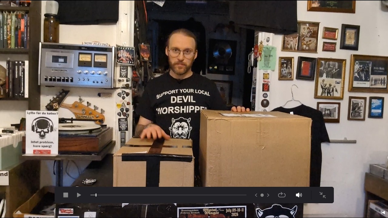 Unboxing: secondhand arrivals