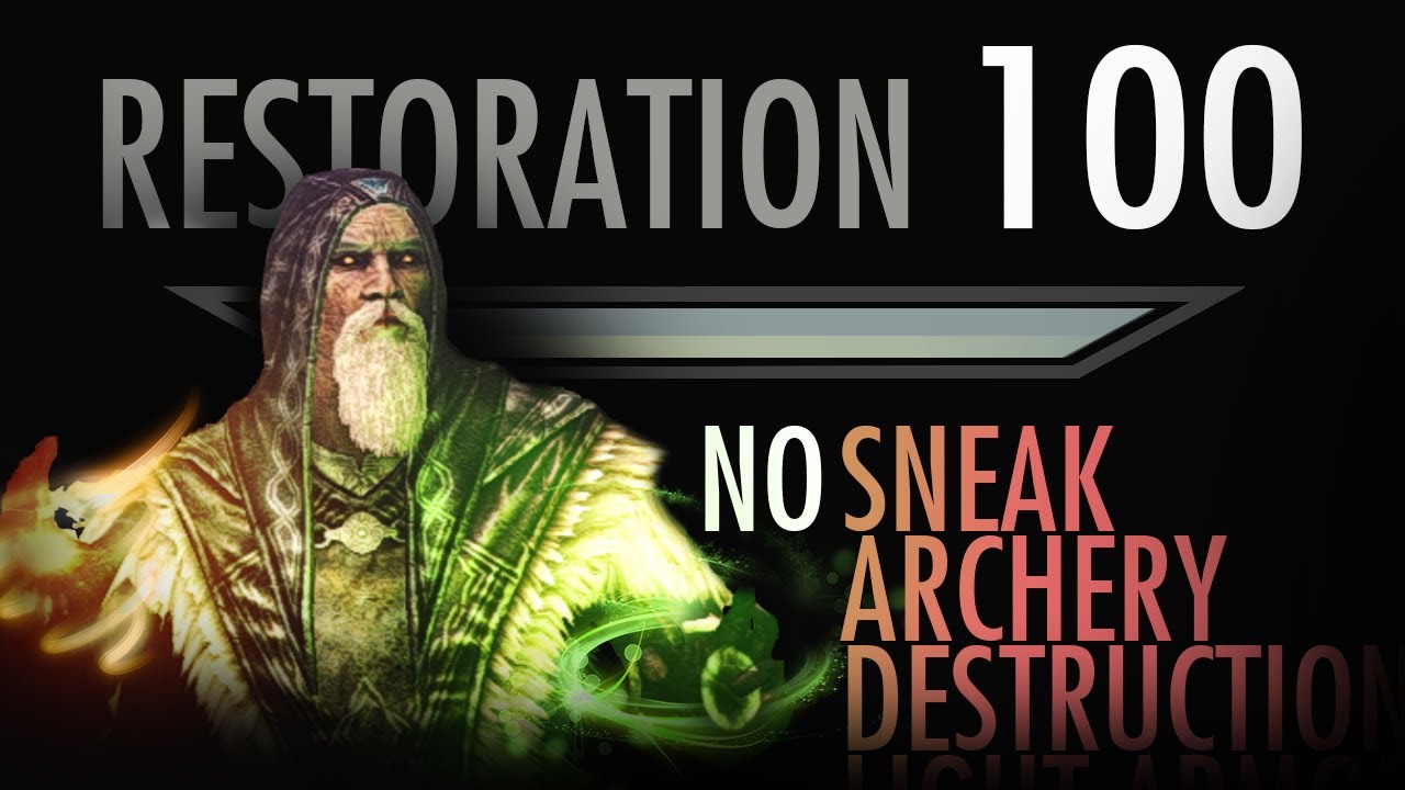 How to Beat Skyrim using Restoration Only