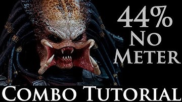 Mortal Kombat X - Combo Tutorial - Predator (44% No Meter) (Warrior)
