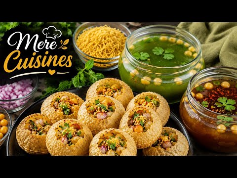 #Golgappe #PaniPuri  #Homemade Golgappe #Mere Cuisines 