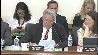 Pallone Remarks at Oversight Hearing Blasting Republicans&#39; Partisan Attacks on CDC
