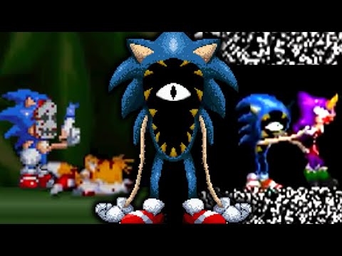 SONIC.FBX ENDING (SONIC.EYX INSPIRED HORROR GAME) - BiliBili