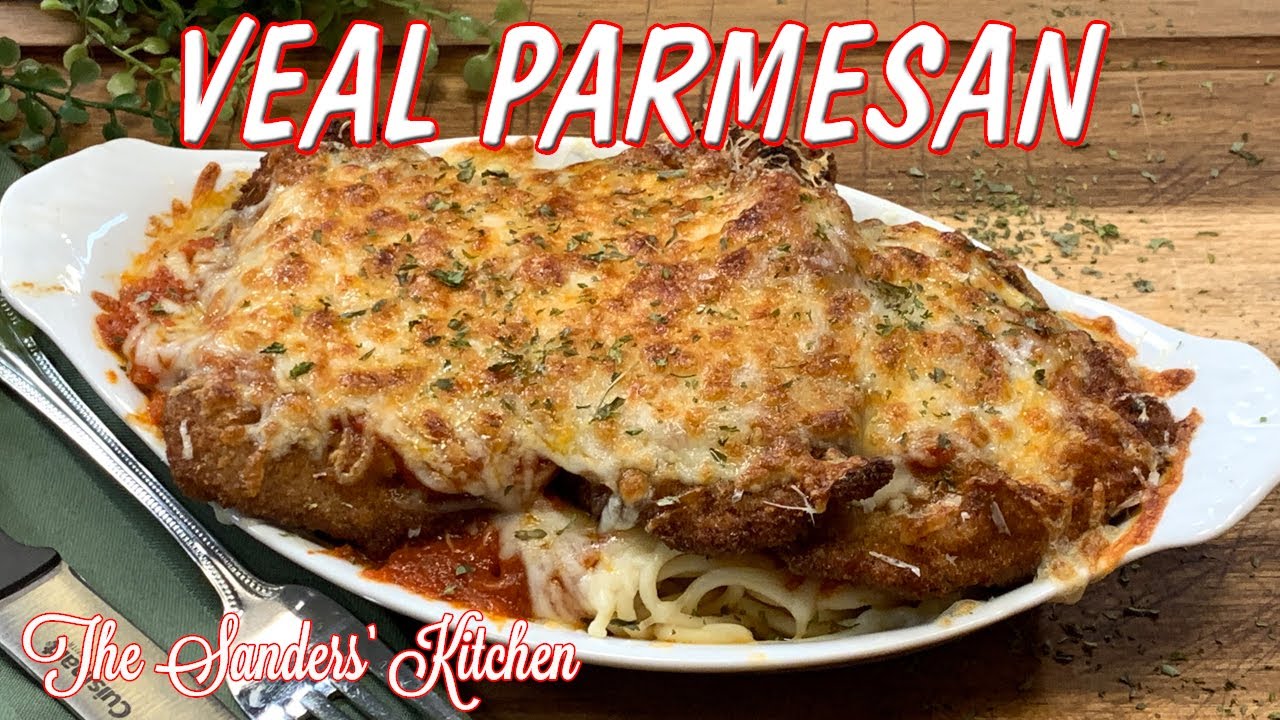BEST VEAL PARMESAN EASY TENDER PAN FRIED YouTube