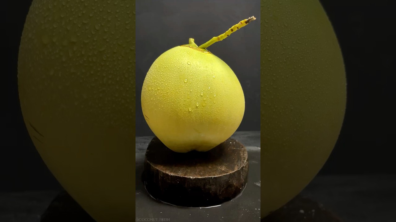 Yellow Coconut That Feels Like Lemonade 