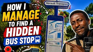 How i manage to find a hidden bus stop 🚌 🚏 .. 
