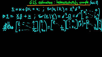 42 - GLS - example in matrix form