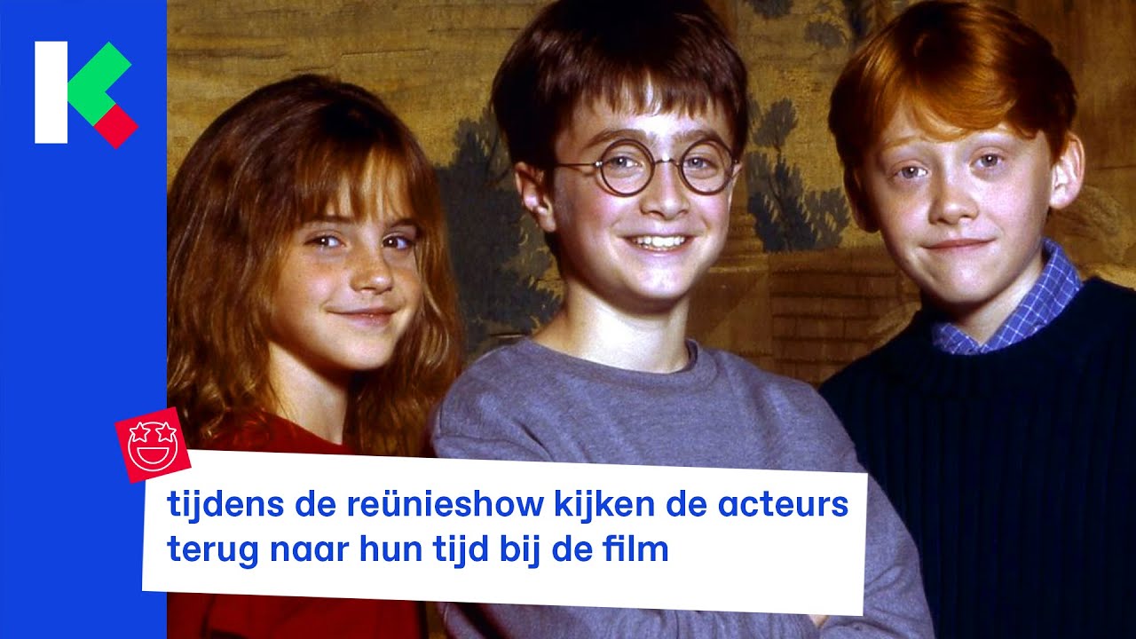 Harry Potter en zijn vrienden spreken voor één keer opnieuw af - YouTube