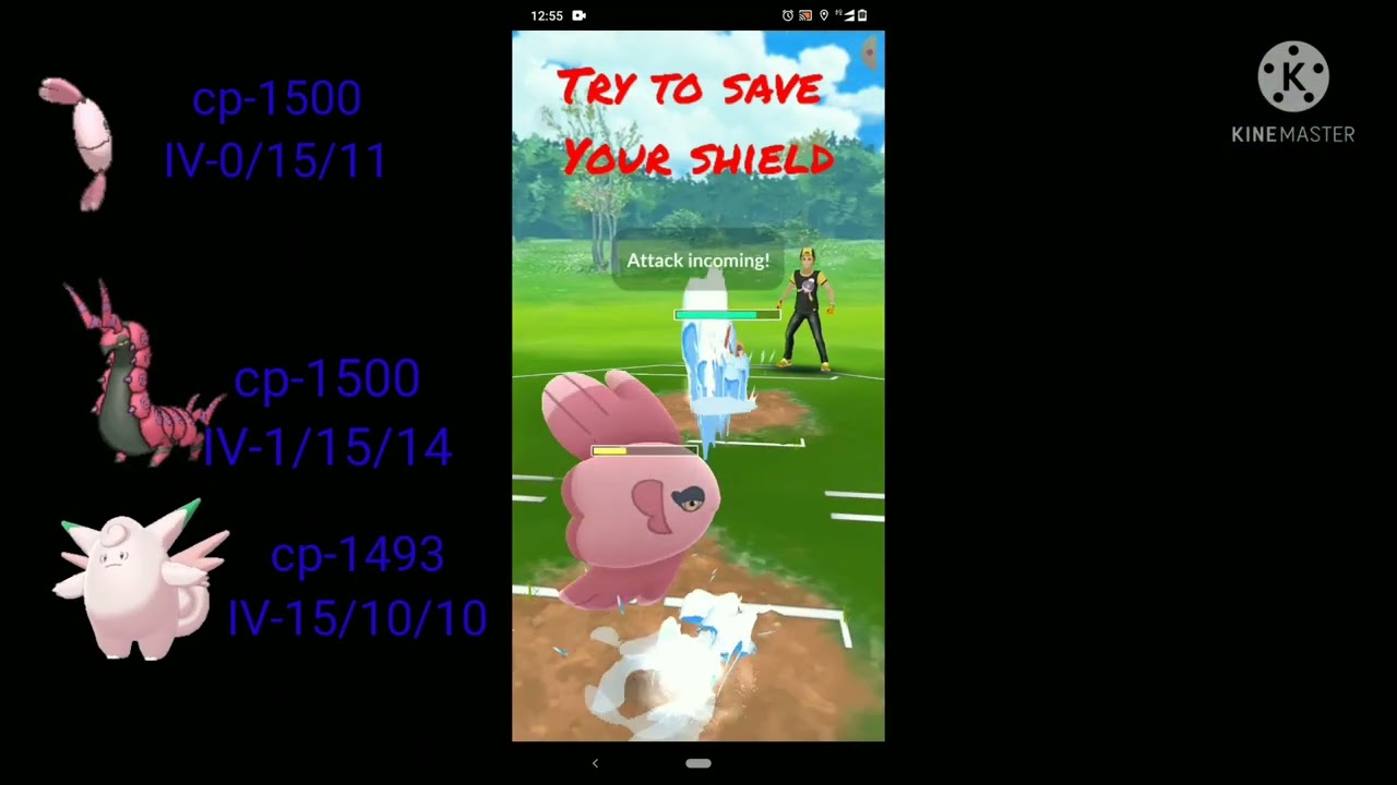 LOVE CUP POKEMON GO||ALOMOMLA SCOLIPEDE AND CLEFABLE||BY LOST HQ