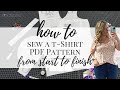 Sewing beginner make this tshirt with us from start to finish classic tee sewalong