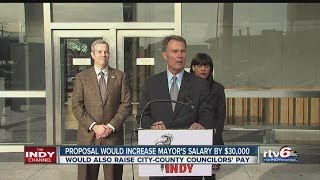 Proposal would increase Indy mayor's salary by $30,000